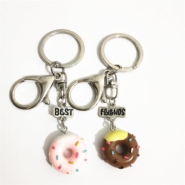 BFF Doughnut Keychain Set - Beautifyl Trinkets